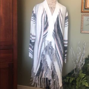 Long branch cardigan